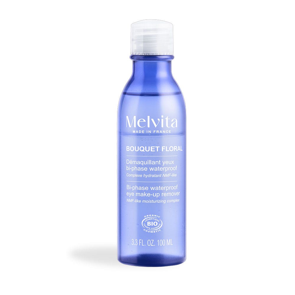 Melvita Ramo Floral Desmaquillante ojos bifásico waterproof certificado bio 100 ml