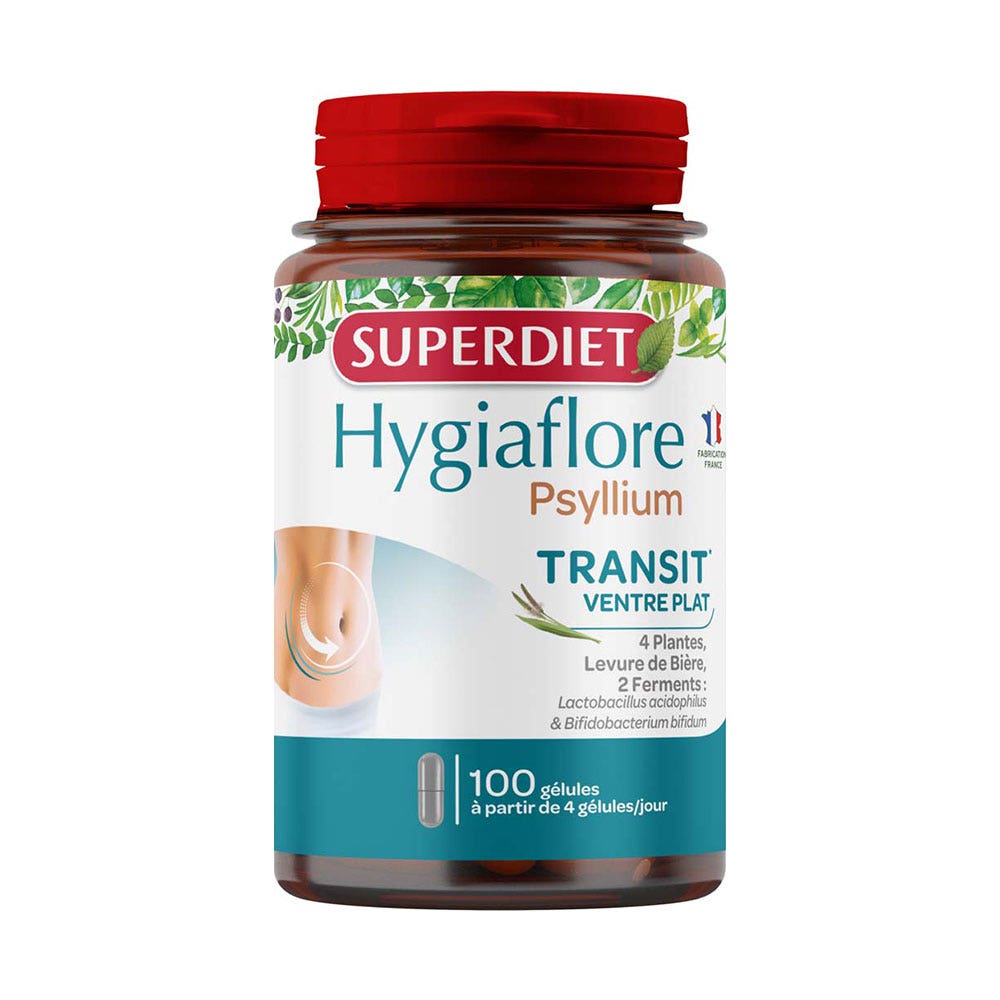 Superdiet Hygiaflore transit 100 cápsulas