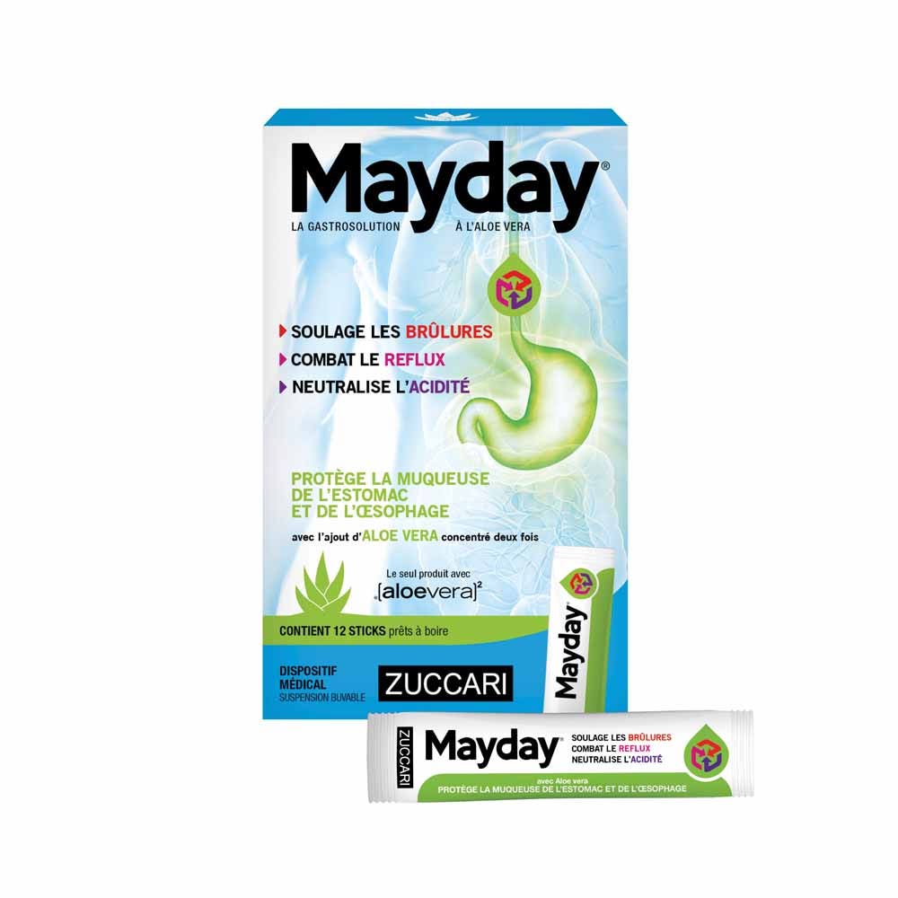 Naturancia Mayday Gastrosolución 12 barritas x10ml
