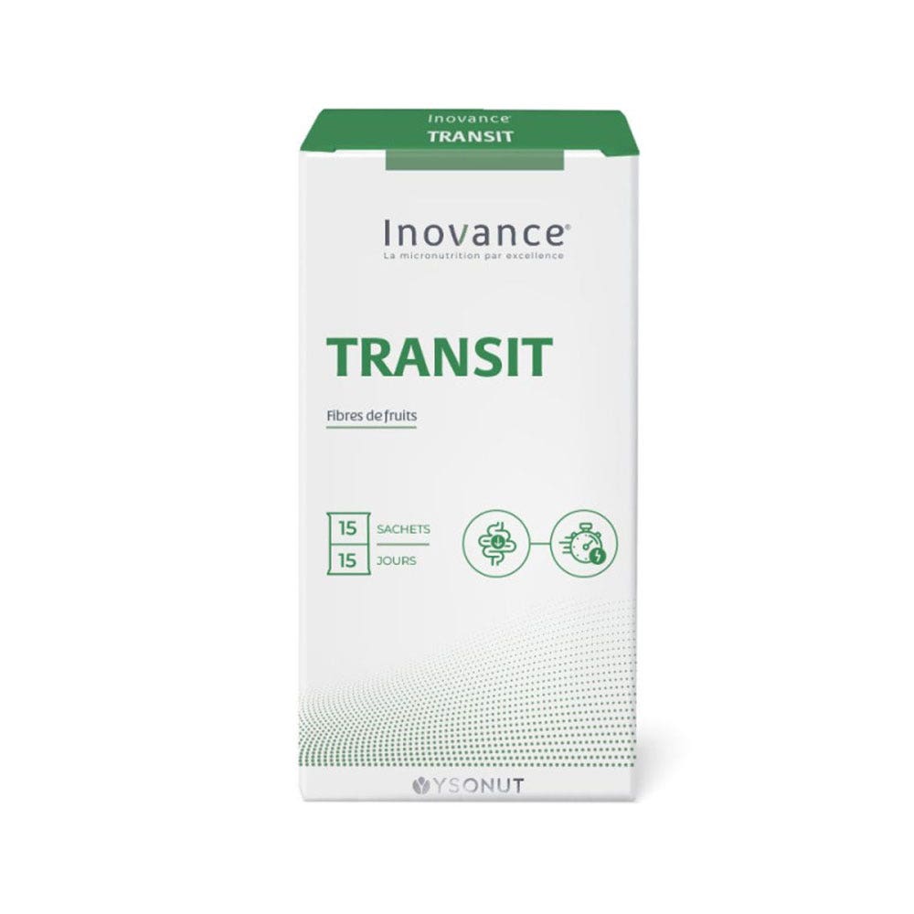 Inovance Transit fibras de fruta 15 sobres