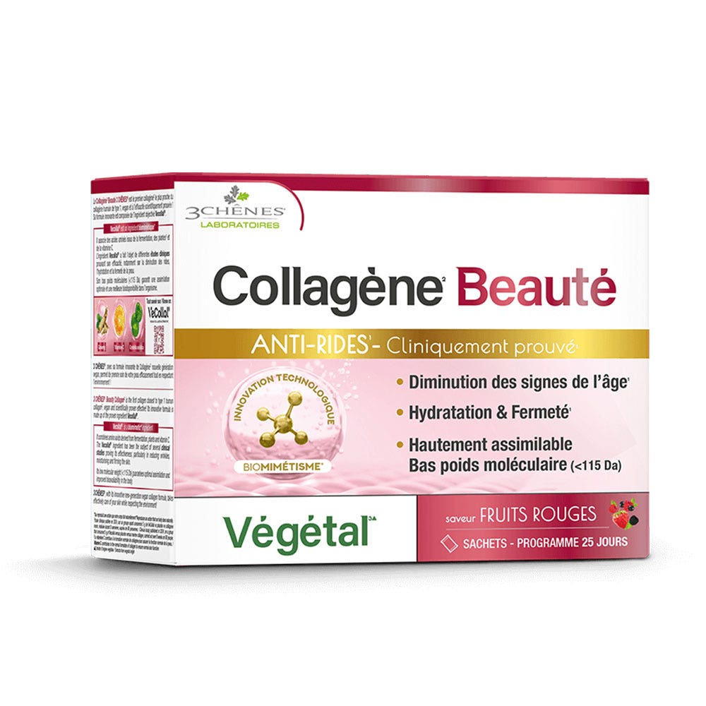 3 Chênes Collagena belleza Antiarrugas 25 sobres