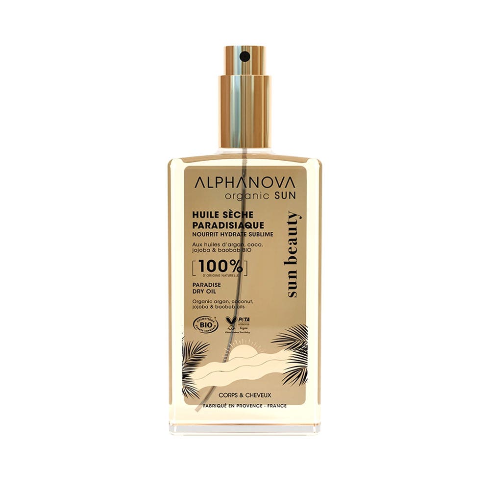Alphanova Organic Sun Aceite seco paradisíaco bio 100 ml
