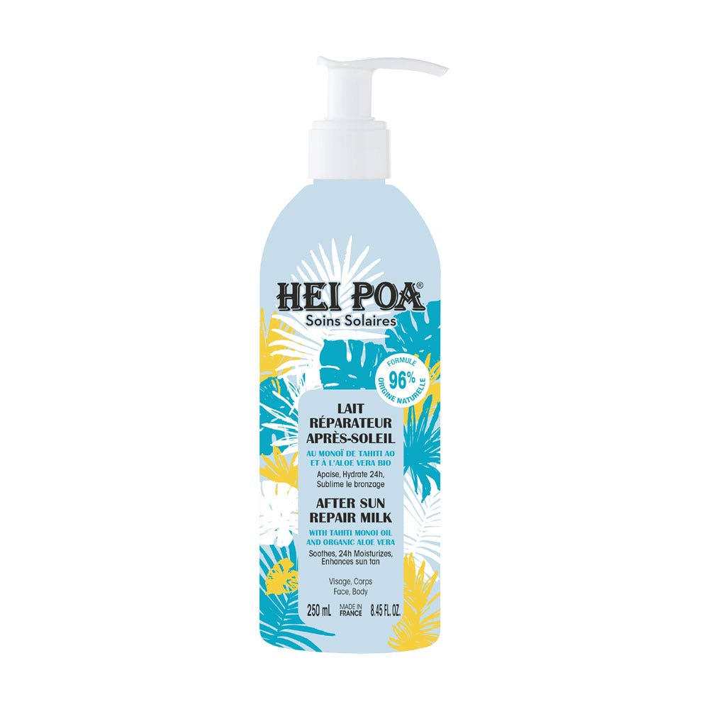 Hei Poa Monoï Collection Leche reparadora después del sol monoï de los lagons 250 ml