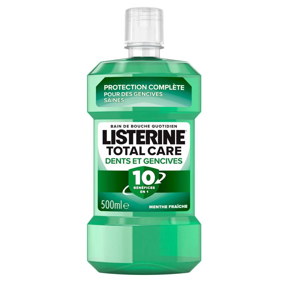 Listerine Colutorio protección dientes y encías menta fresca 500 ml
