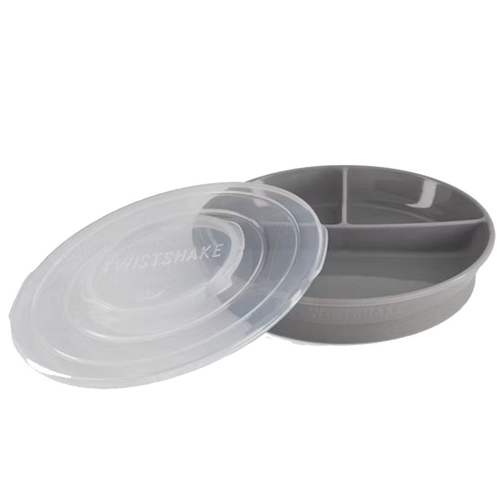 Twistshake Placa compartimentada 6 meses y cubrir 210 ml + 2 x 90 ml