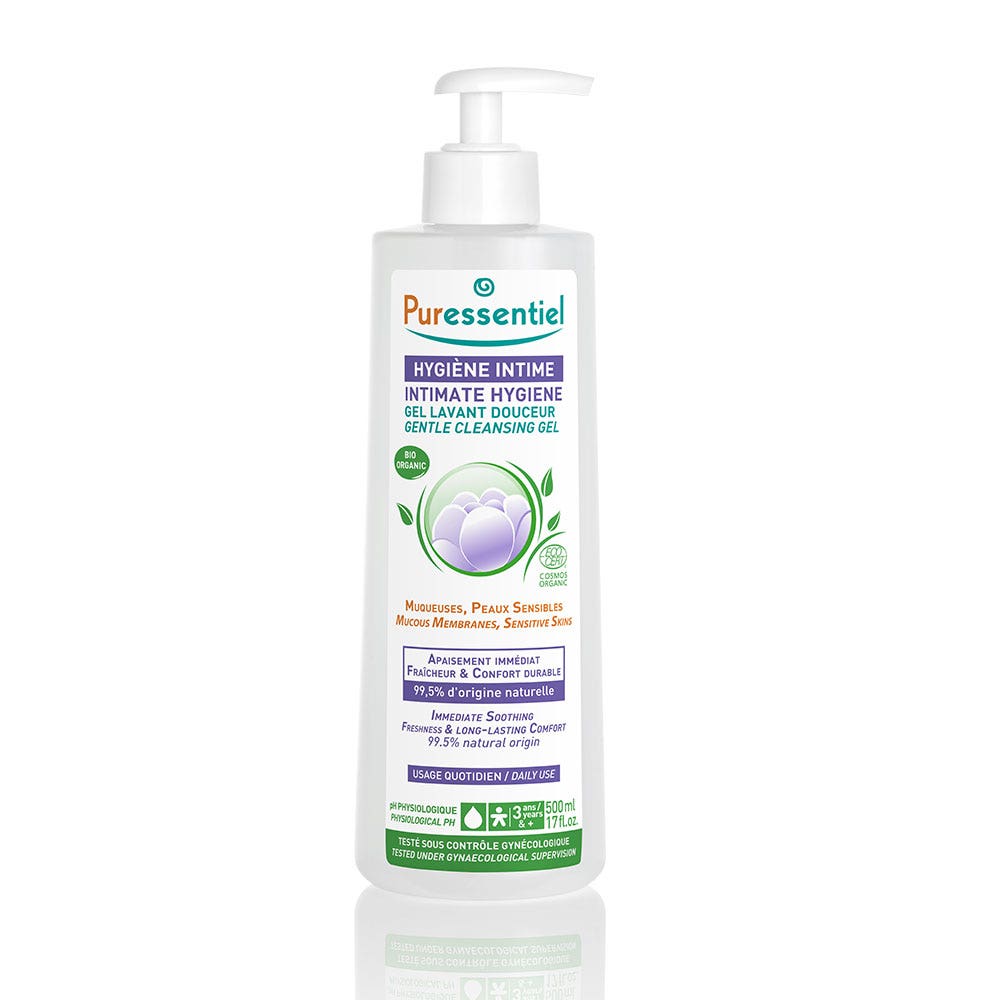 Puressentiel Higiene Íntima Gel Limpiador Suave Bio 500ml