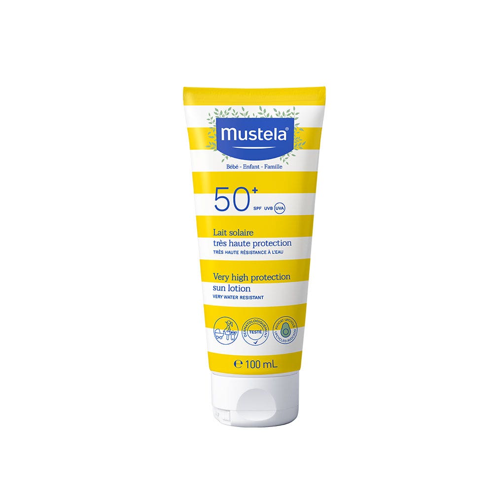 Mustela Leche solar SPF50+ de muy alta protección 100 ml