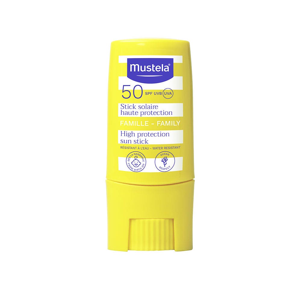 Mustela Stick Solar Alta Protección SPF50 Familia 9 ml