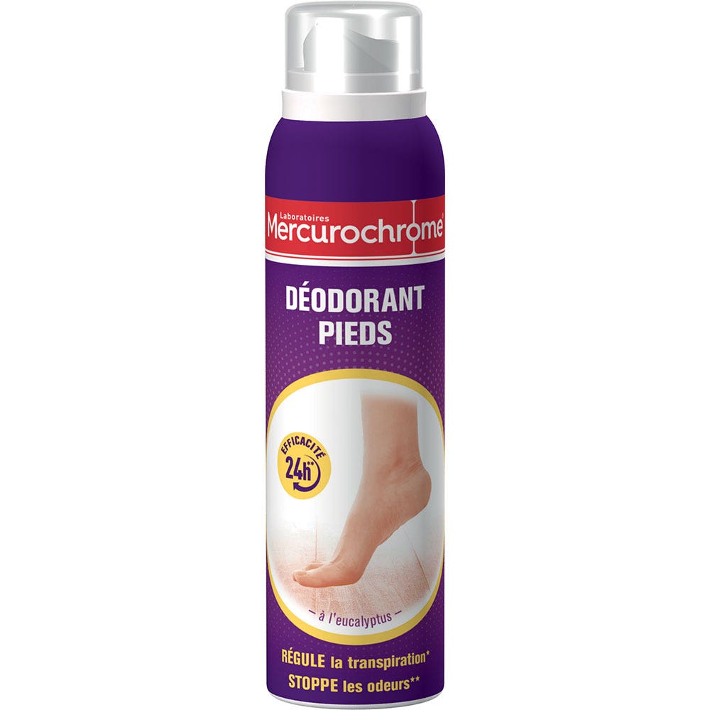 Mercurochrome Desodorante de pies antitranspirante 150 ml