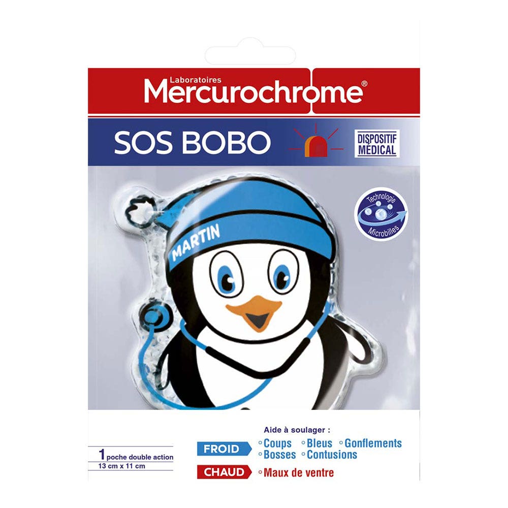 Mercurochrome Bolsa caliente y fría para niños