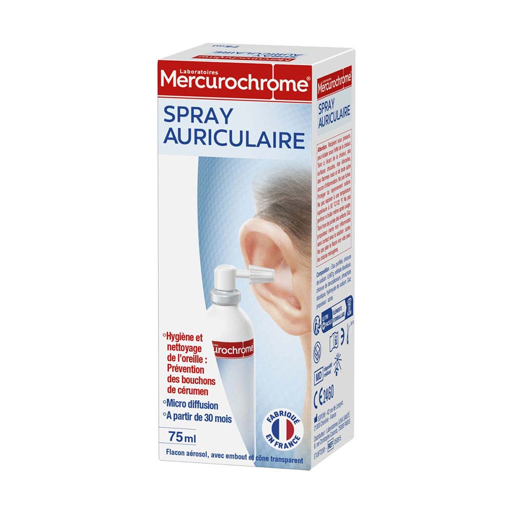 Mercurochrome EAR SPRAY 75 ml