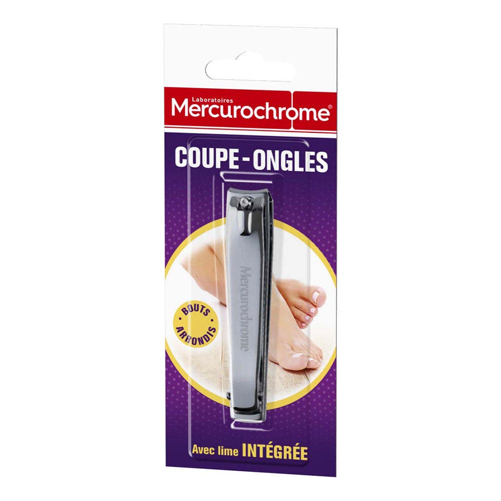 Mercurochrome Cortaúñas Avec Lime Intégrée