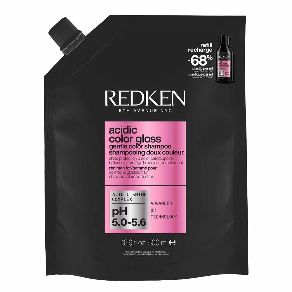 Redken Acidic Color Gloss Shampoo recarga cabello con mechas y teñido 500 ml