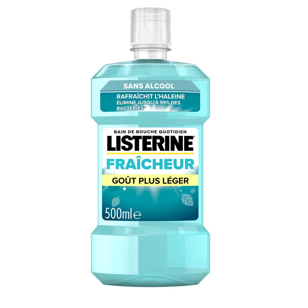 Listerine Menta fresca Enjuague bucal sin alcohol 500 ml