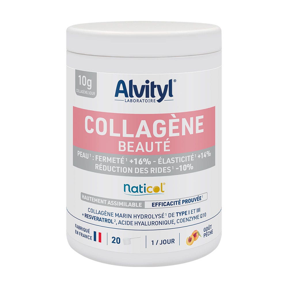 Alvityl Colágeno belleza sabor melocotón 210 g