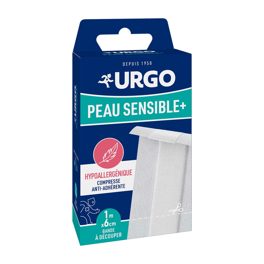 Urgo Bandas de corte para Piel sensible 1mx6cm