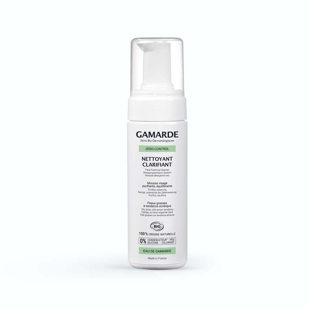 Gamarde Gel limpiador clarificante bio control de sebo pieles grasas 160 ml