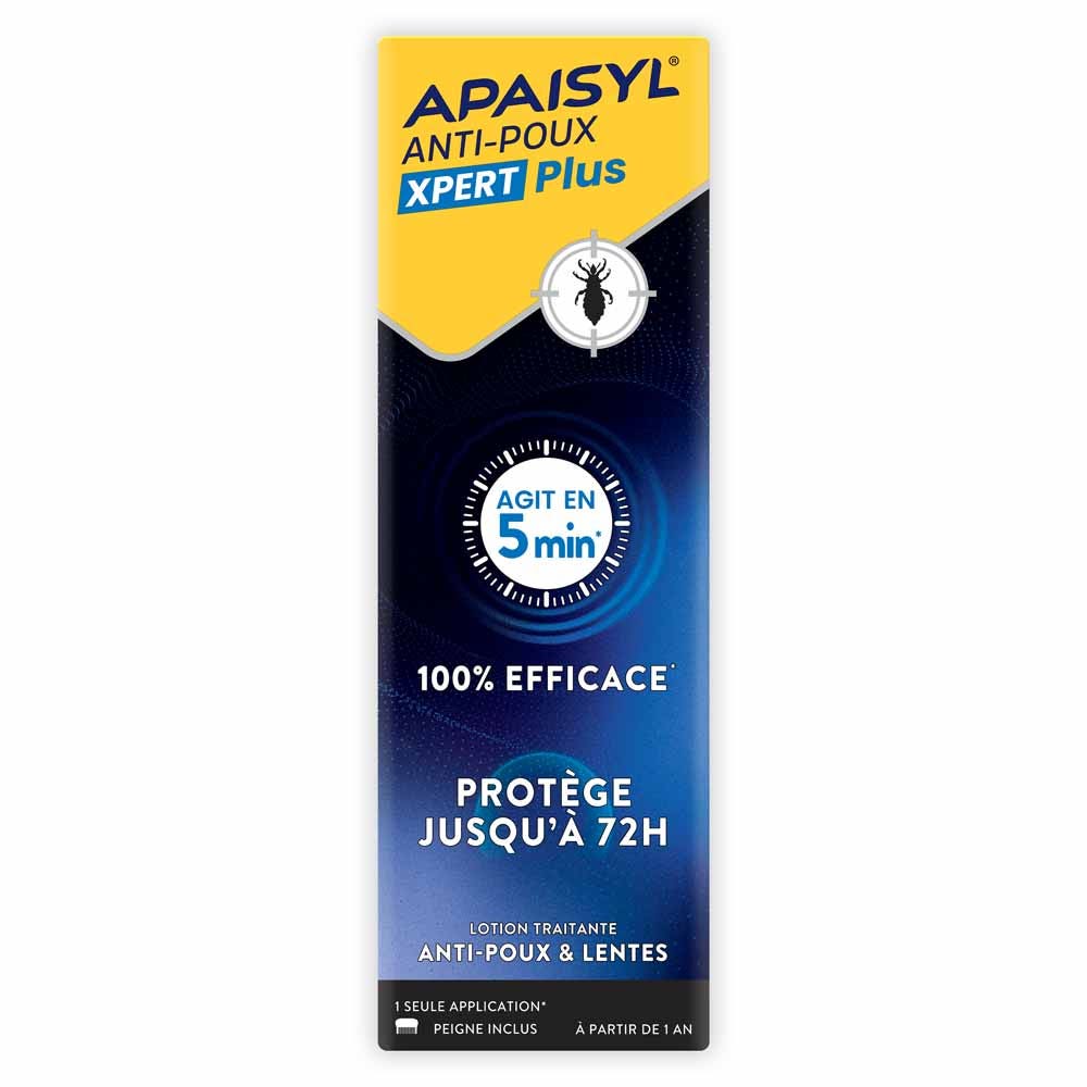Apaisyl Antipiojos &amp; Loción Liendres Xpert Plus 100 ml