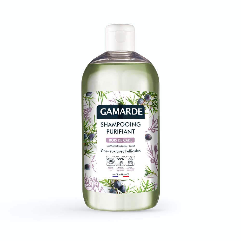 Gamarde Champú purificante bio de cade con caspa 500 ml