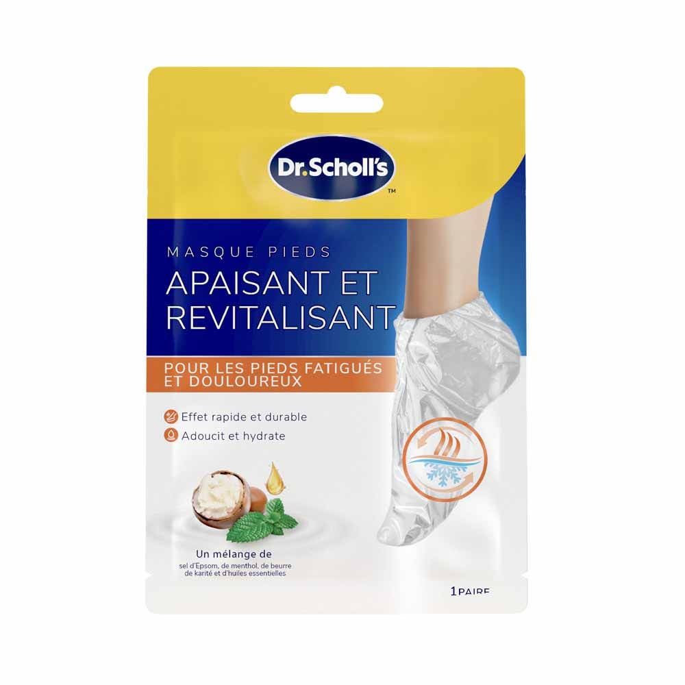 Scholl Mascarilla Calmante y Revitalizante para los Pies x1 par