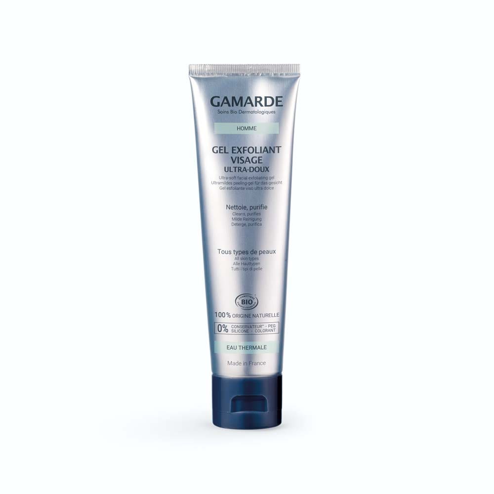 Gamarde Hombre Gel exfoliante facial bio ultra suave 100 ml