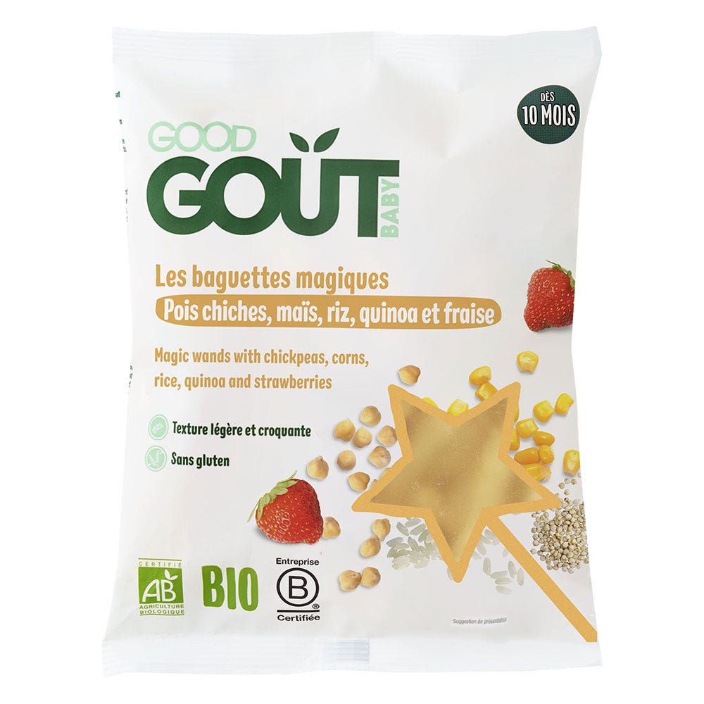 Good Gout Snacks Bio A partir de 10 meses 35g