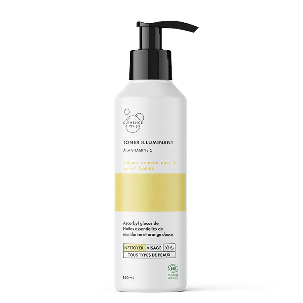 Clemence&Vivien Tónico iluminador bio 150 ml