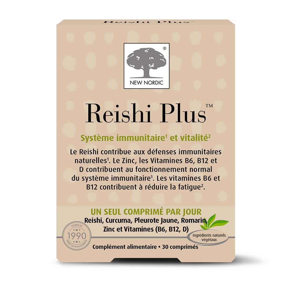 New Nordic Reishi plus 30 comprimidos