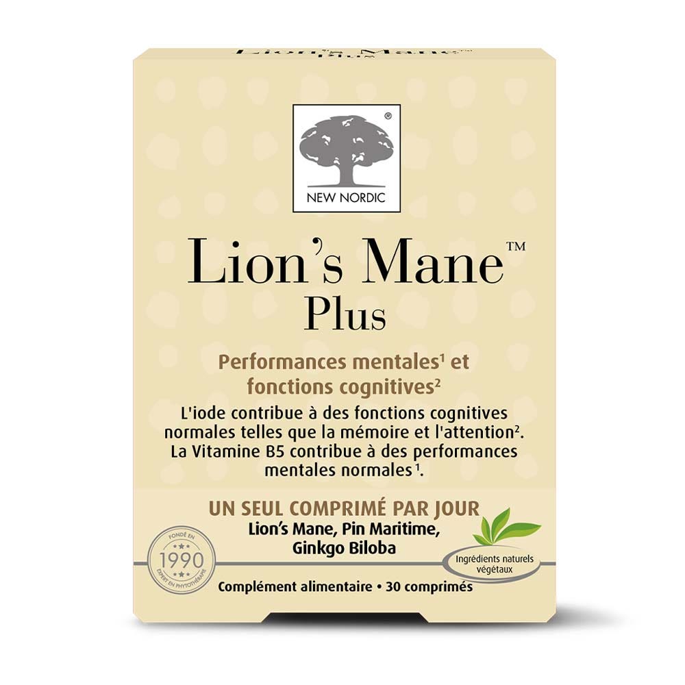 New Nordic Lion's Mane Plus 30 comprimidos