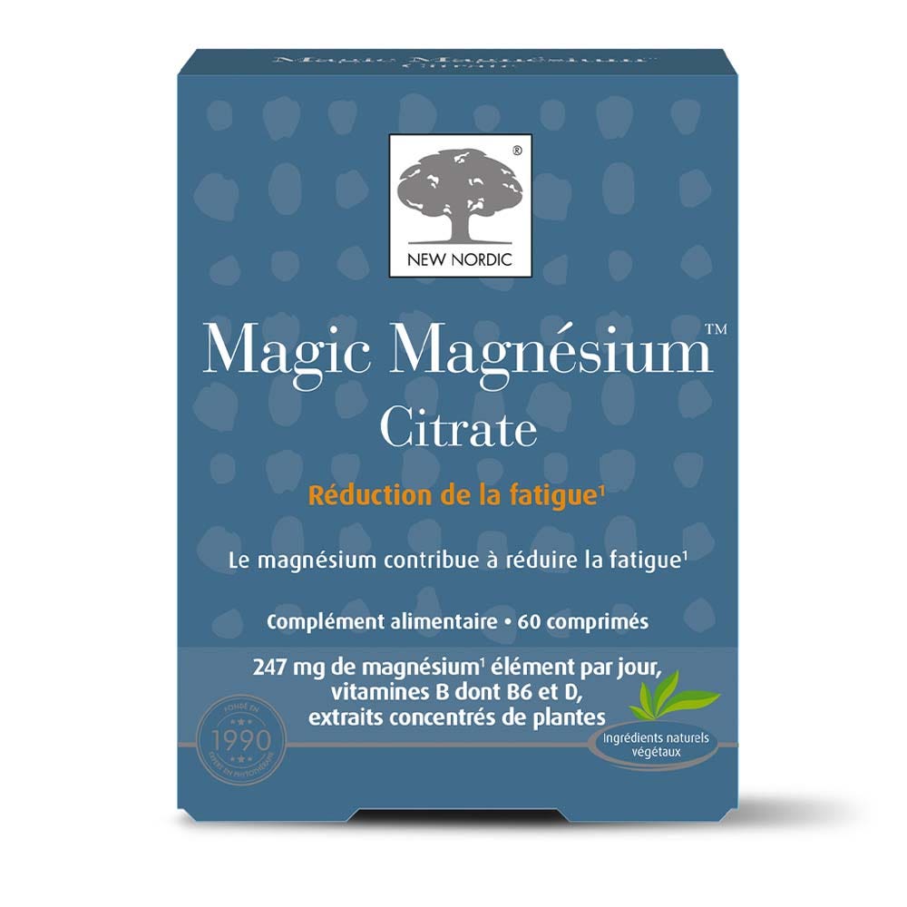 New Nordic Magic magnesio citrato 60 comprimidos