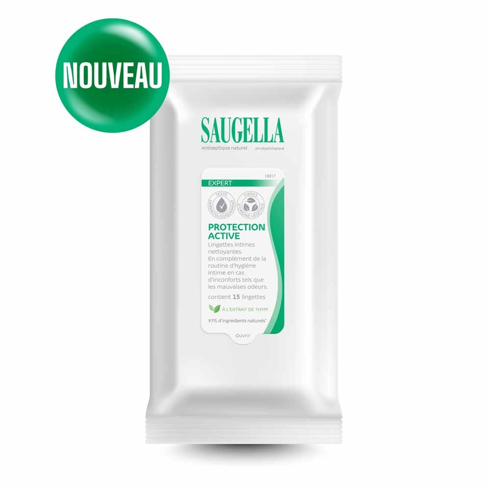 Saugella Antiséptico 15 Toallitas Antisepticas x15