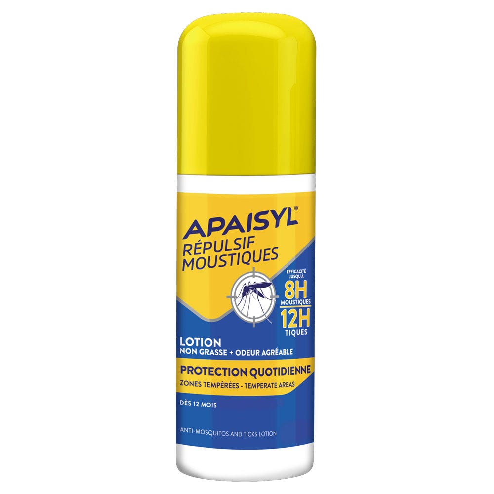 Apaisyl Repelente Antimosquitos Locion Cara Y Cuerpo Zonas Tropicales 90 ml