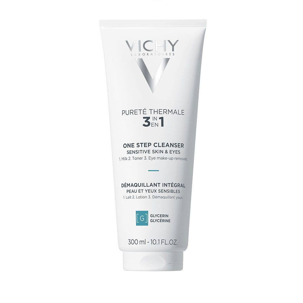 Vichy Purete Thermale Desmaquillante 3 En 1 rostro y ojos pieles sensibles 300ml