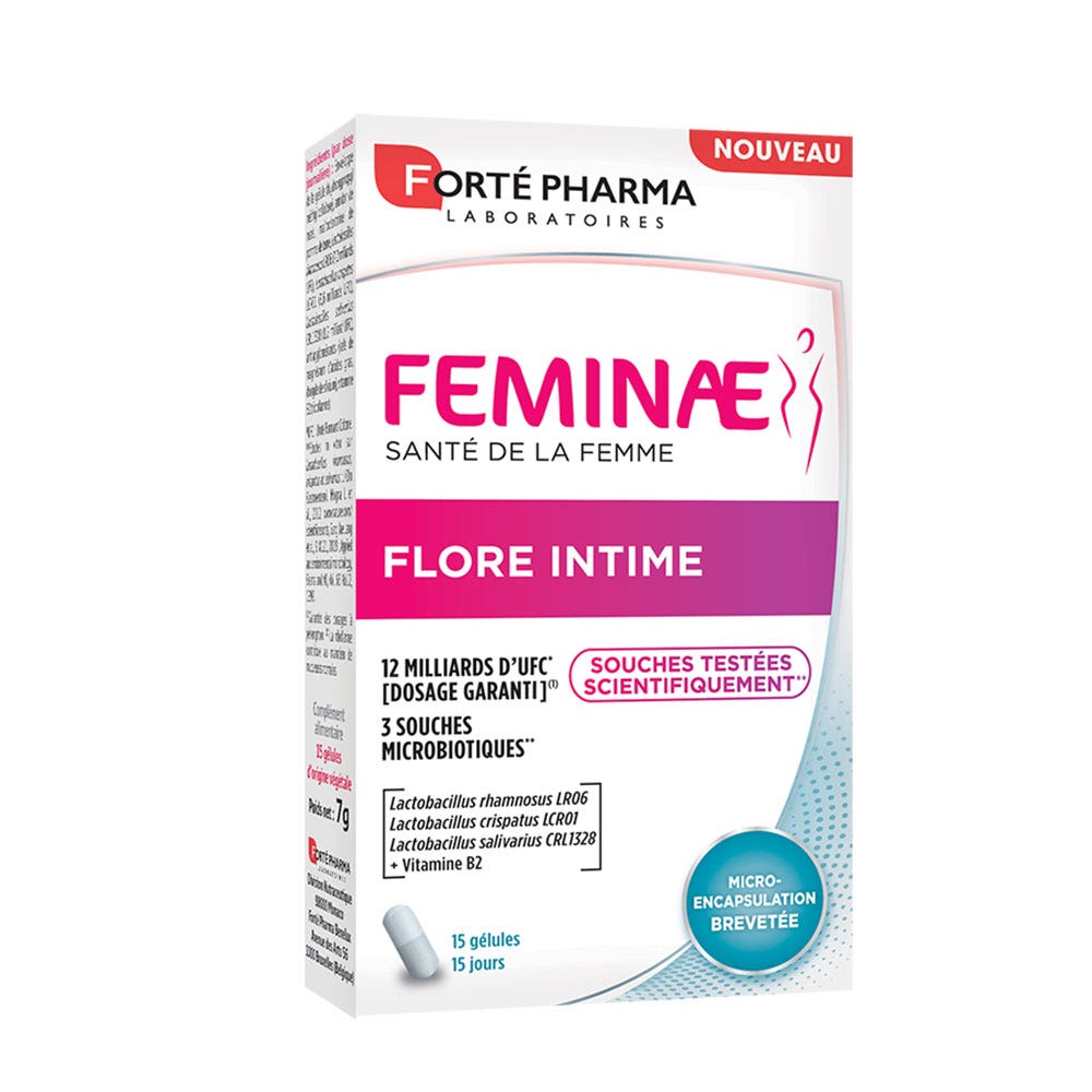 Forté Pharma Feminae Flora íntima 15 cápsulas