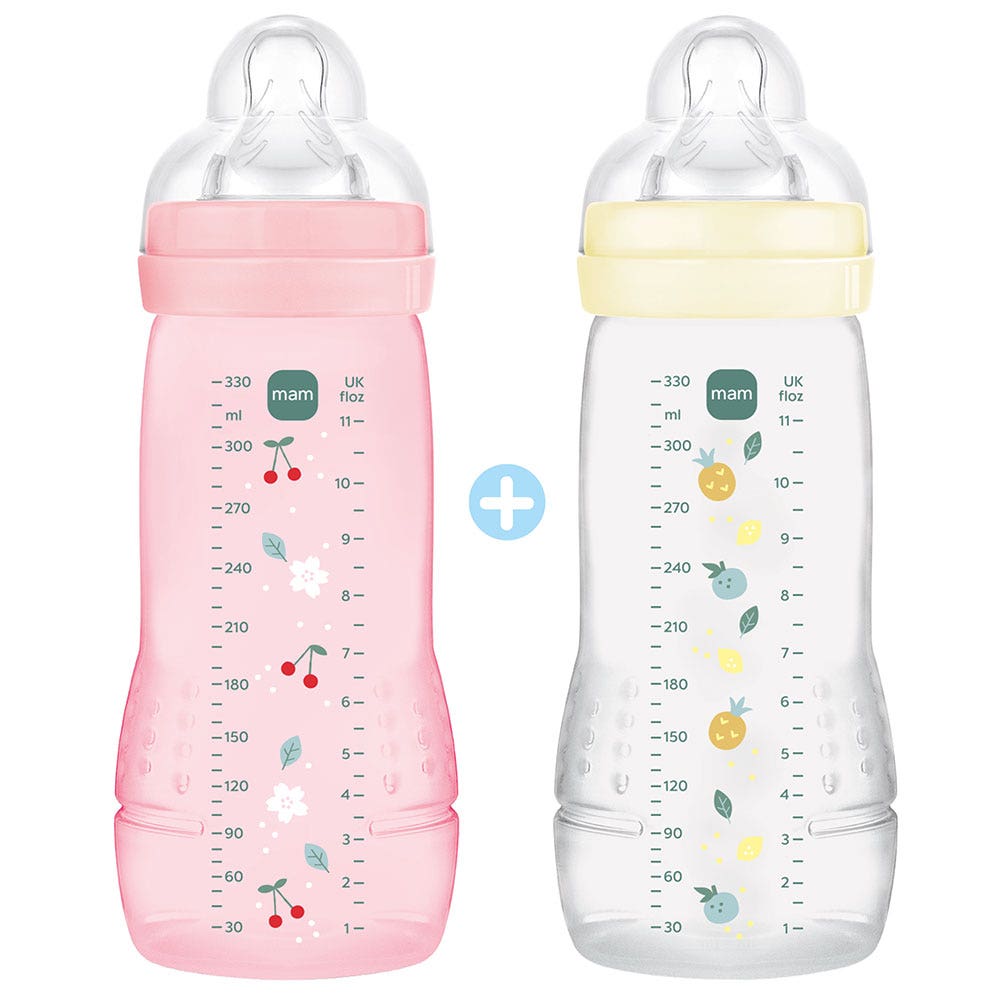 Mam Easy Active Biberones Debit X De los 6 meses 2x330ml