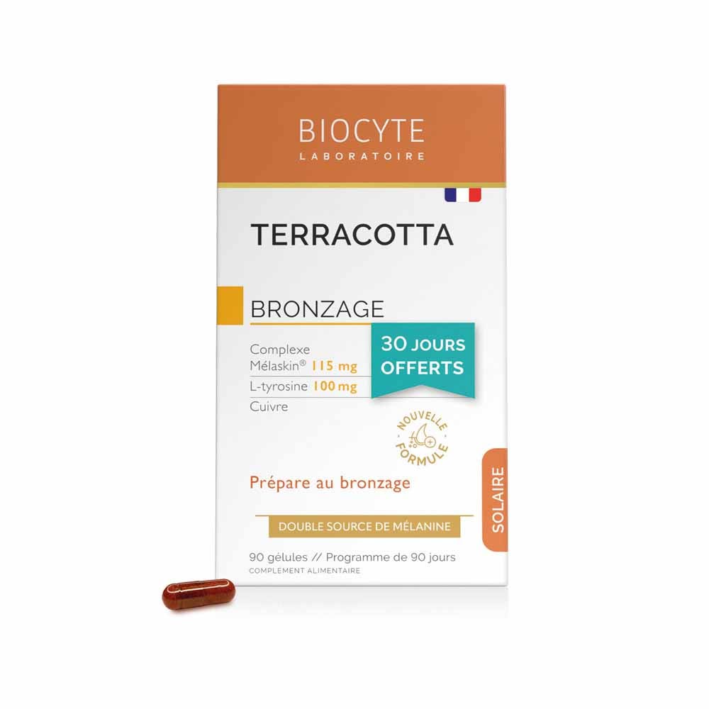Biocyte Solar Bronceado terracota 90 cápsulas