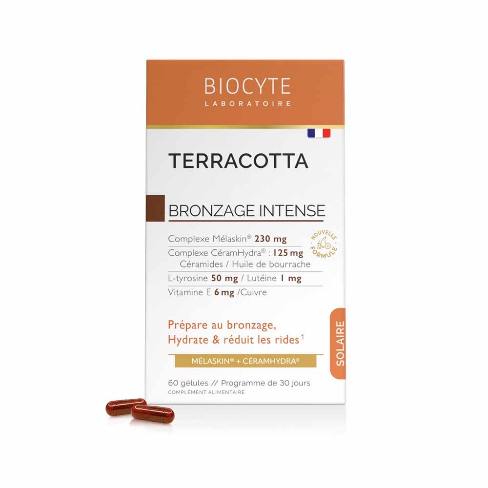 Biocyte Solar Bronceado intenso terracota 60 cápsulas