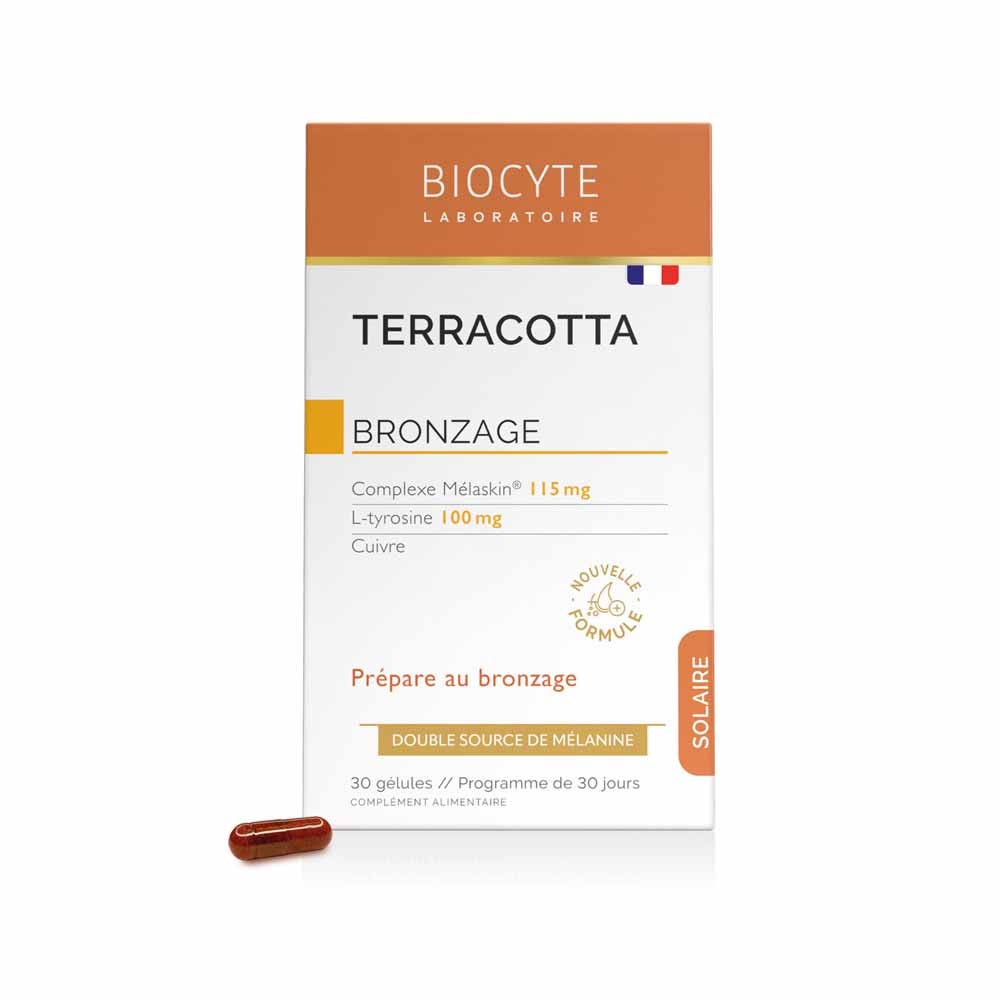 Biocyte Bronceado terracota 30 cápsulas