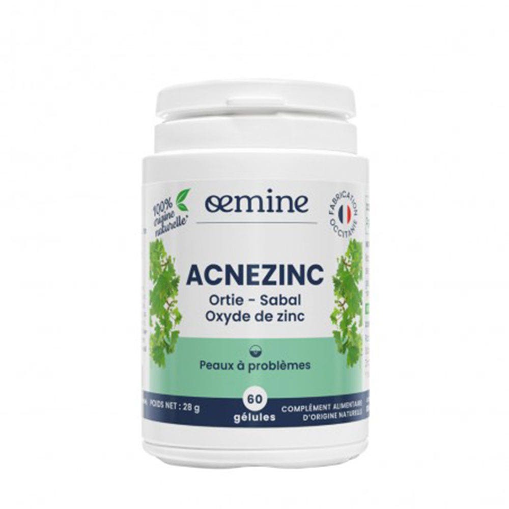 Oemine Acnezinc 60 cápsulas