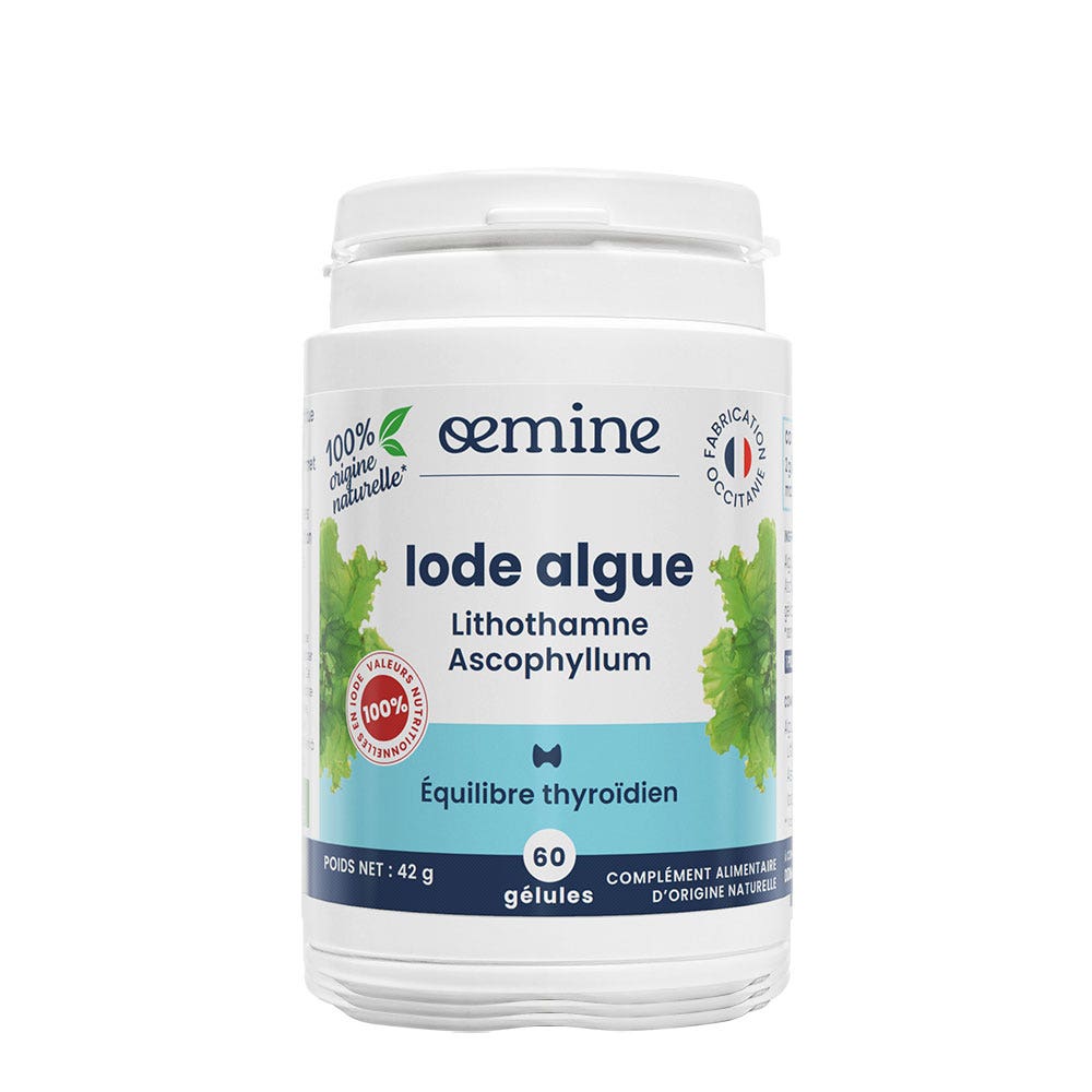Oemine Yodo alga 60 cápsulas