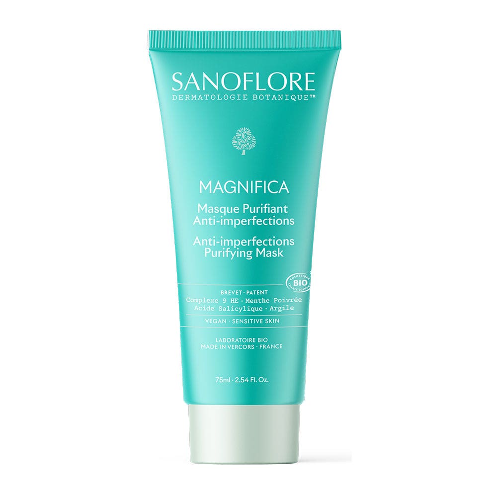 Sanoflore Magnifica Mascarilla purificante antiimperfecciones bio 75 ml