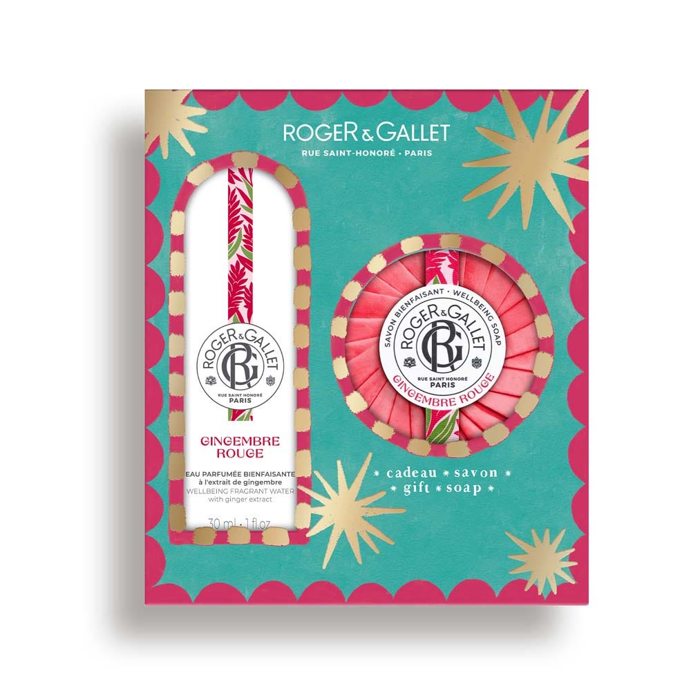 Roger & Gallet Gingembre Rouge Pack Eau de Parfum 30 ml + jabón 100 g