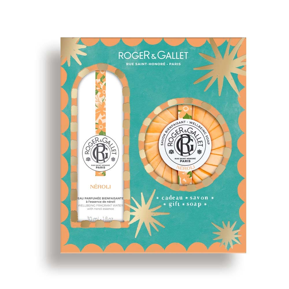 Roger & Gallet Néroli Set de Eau Parfumée Bienfaisante + Jabón
