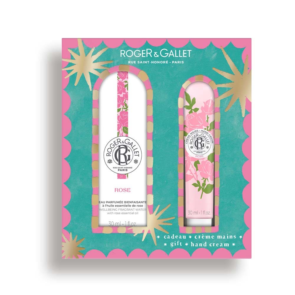 Roger & Gallet Rose Pack eau de parfum bienestar 30 ml + crema de manos 30 ml