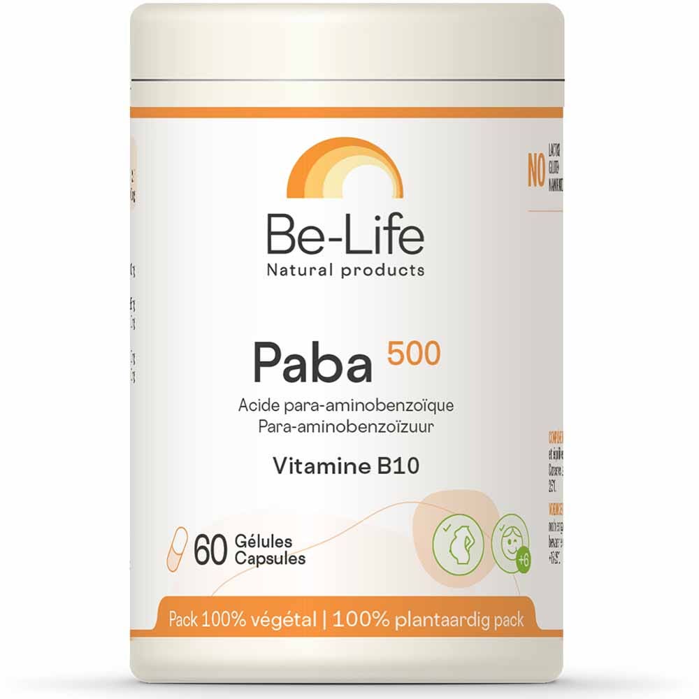 Be-Life Paba 500 Pro-Vitamina B 60 cápsulas