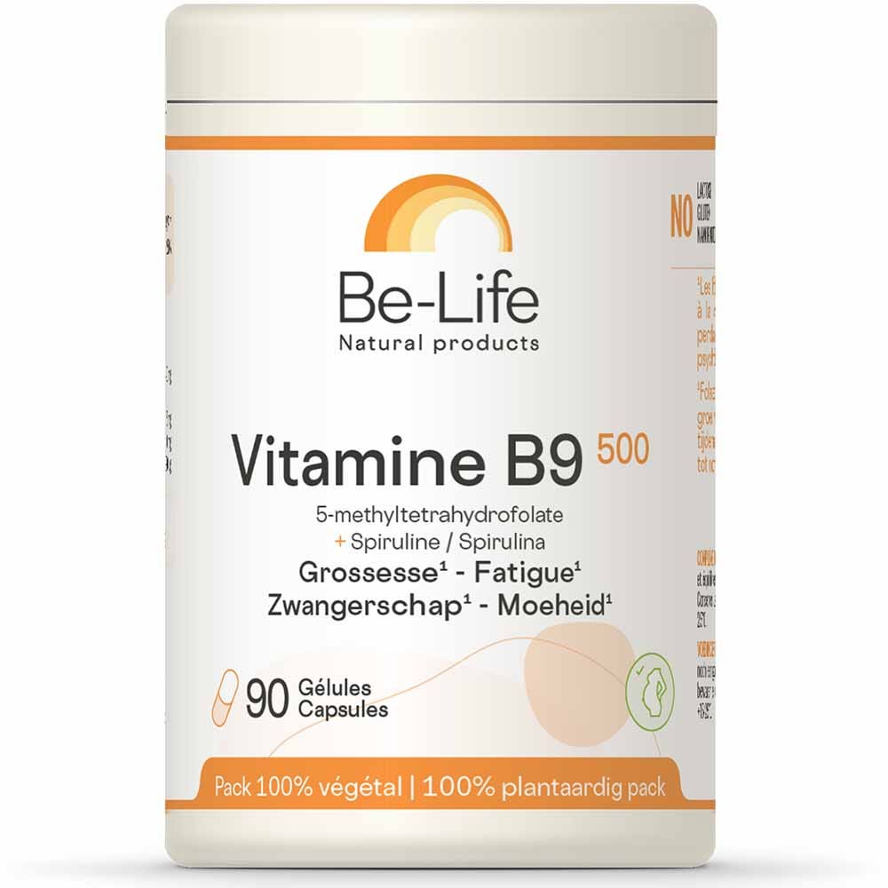 Be-Life Vitamina B9 500 90 gélules