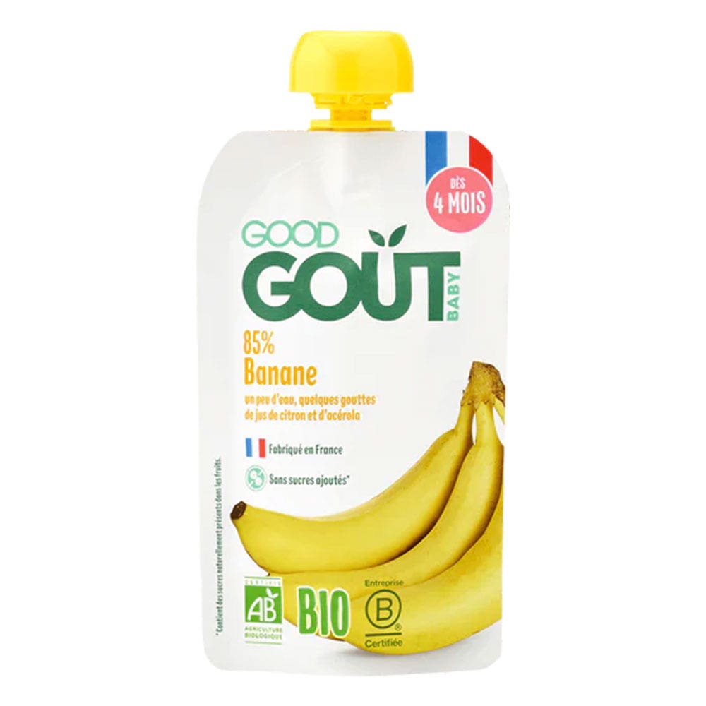 Good Gout Botella de fruta bio Dès 4 Mois 120g