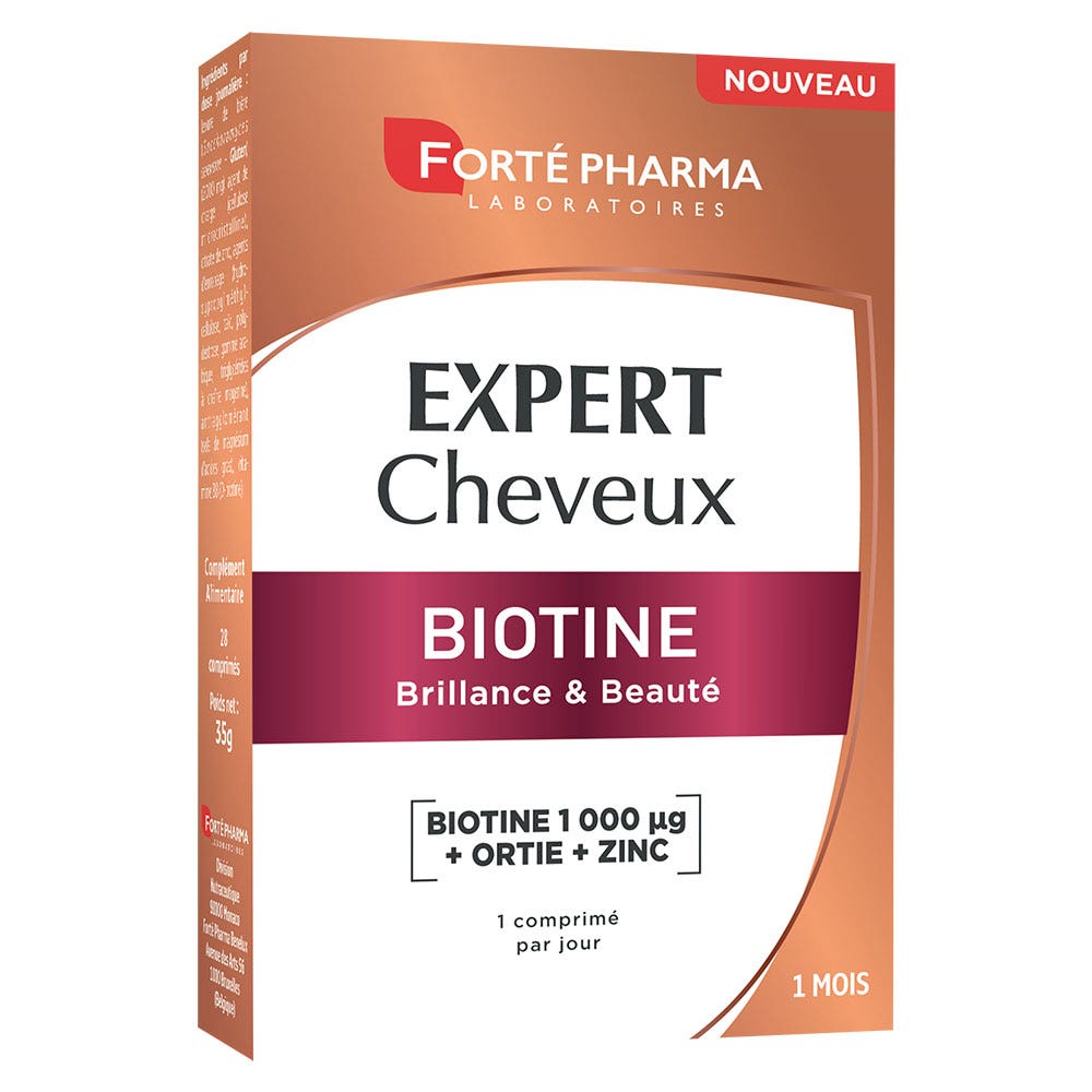 Forté Pharma Expert Capilar Biotina 30 comprimidos