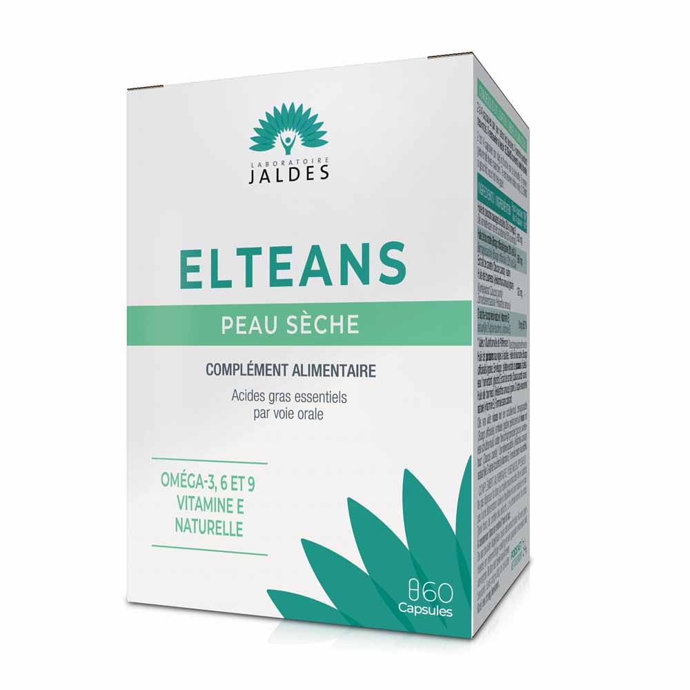 Jaldes Elteans Elteans Nutricion De La Piel 60 Capsulas Peau seche 60 capsules