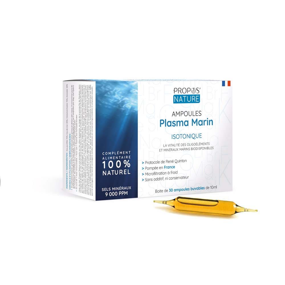 Propos'Nature Bio Marine Plasma Marino Isotónico 30 Ampollas